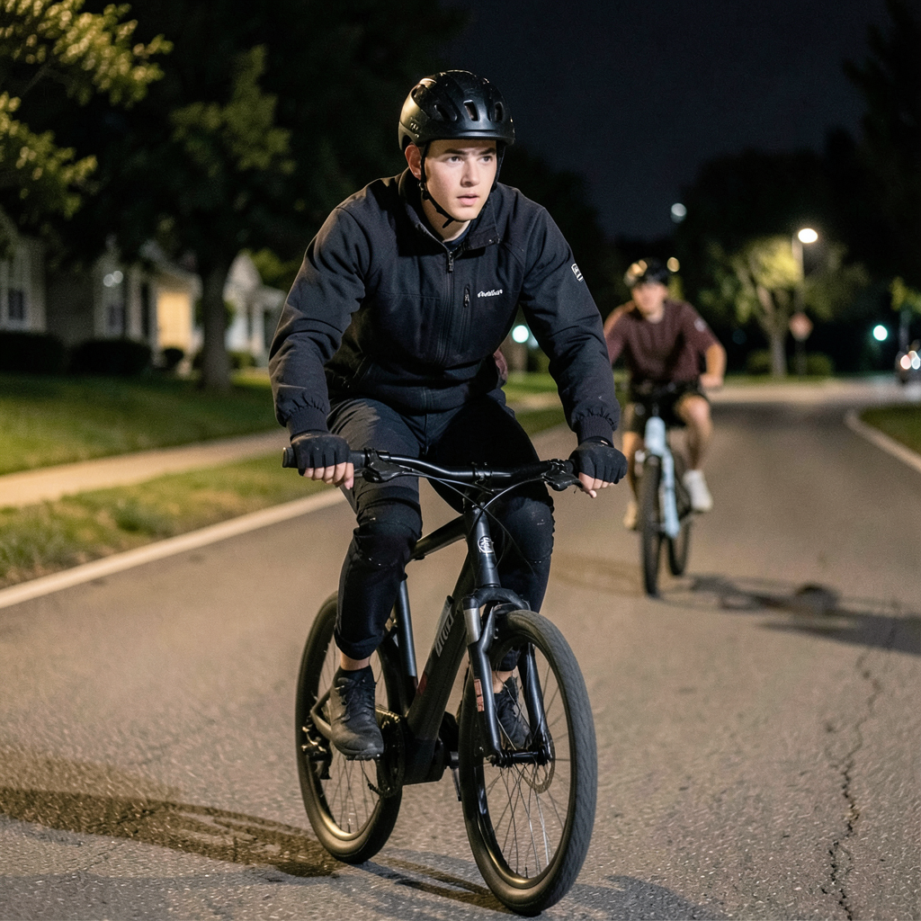 Teenage cyclist, 13, held after e-bike crash needs hospital care